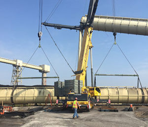 LGH rental for coal transfer facility