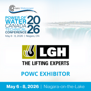 LGH exhibitor at Power of Water Canada Technical Conference 2026